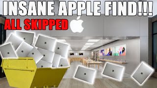 UK DUMPSTER DIVER SAVES THOUSANDS OF ILLEGAL APPLE WASTE FROM LANDFILL MACBOOKS IPHONES LAPTOPS [upl. by Jauch]