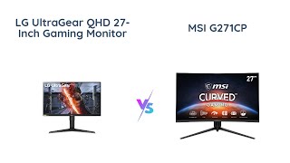 🎮 LG UltraGear vs MSI Gaming Monitor Which is Better [upl. by Enrev585]