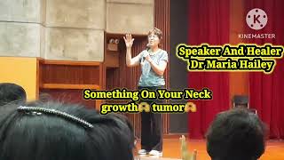 Healing For Neck Left EyeKnees By Speaker amp Healer Dr Maria Hailey [upl. by Musser]