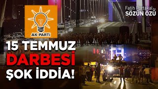 ŞOK İDDİA quotHÜKÜMET 15 TEMMUZ DARBESİNİ 4 AY ÖNCEDEN BİLİYORDUquot [upl. by Alyahc]