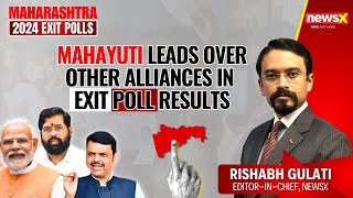 Maharashtra Exit Polls Mahayuti Leads Over Other Alliances in Exit Poll Results  NewsX [upl. by Scarface]