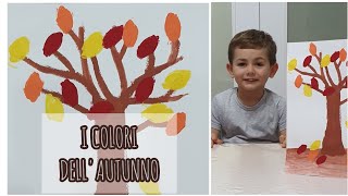 I colori dellautunno🍂Dipinto e racconto per bambiniLa fogliolina Pometta🍁 [upl. by Mera]