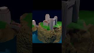 Casterly Rock  Lannister 3D Castle houseofthedragon lannisters [upl. by Suicul]