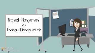 Project Management vs Change Management  Creating a Successful Change Initiative [upl. by Cob]