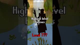 These are RuneScapes STRONGEST bosses [upl. by Anailil]