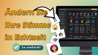 Beste Stimmenverzerrer für PC  Kostenlos Voice Changer iMyFone MagicMic [upl. by Greiner]