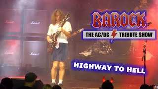 Barock  HIGHWAY TO HELL  Live at Circus Krone Munich 15102022 ACDC Tribute Show [upl. by Evers]