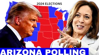 New Arizona poll results Donald Trump vs Kamala Harris 2024 US Election [upl. by Ainavi]