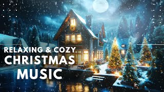 ❄️⛄ WINTER Music Ambience  A Snowy Winter Night [upl. by Brit]