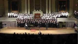 MMEA Central District Festival Chorus performs Rosas Pandan [upl. by Otrebilif370]