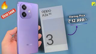 OPPO A3x 5G  First look  Specs  Price in India OPPO A3x 5G Unboxing [upl. by Lyn]