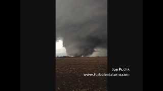 April 9th 2015  RochelleFairdale IL  EF4 Tornado [upl. by Airet]