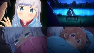 Aharensan kisses Raido ❤  aharen san wa hakarenai ep 10  Sub Eng [upl. by Aeslehc]