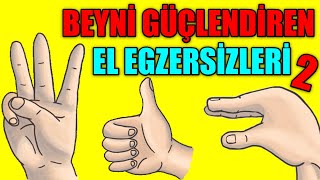 BEYNÄ° Ã‡ALIÅžTIRAN ve ZÄ°HNÄ° GÃœÃ‡LENDÄ°REN EL EGZERSÄ°ZLERÄ° 2 ORTA VE ZOR SEVÄ°YEDE [upl. by Nala35]