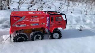 TAMIYA 6X6 COMICAL DAKAR FUN [upl. by Eiliah]