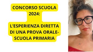 CONCORSO DOCENTI PROVA ORALE COME STRUTTURARE LA PRESENTAZIONE L’ESPERIENZA DI MAESTRA ARIANNA [upl. by Pretrice255]