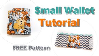 How to make a wallet Trifold Wallet Tutorial [upl. by Ulland]