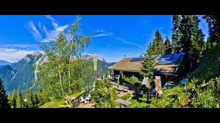 Wandern von Mittenwald zur Brunnsteinhütte [upl. by Ytsrik455]