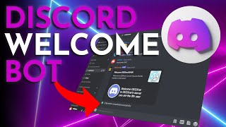 Discord Welcome Bot 2022 [upl. by Eilzel]