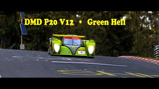 RaceRoom 2024 Green Hell • DMD P20 V12 Onboard • Ultrawide 219 [upl. by Nainatrad]