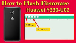 Huawei Y330U02 Flash File Firmware Flashing By SPD Flashing Tool Dead Boot Repair Hang Solved [upl. by Lebaron]