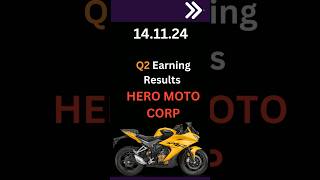 HERO MOTOCORP Q2 Results [upl. by Ailhat]