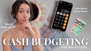 HOW TO START A CASH ENVELOPES BUDGET 💸 Cash Envelopes System and Stuffing for Beginners easy  fun [upl. by Lattie]