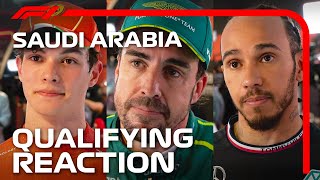 Drivers PostQualifying Reaction  2024 Saudi Arabian Grand Prix [upl. by Aicinoid]