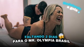 2 DIAS PARA O MR OLYMPIA E MODELANDO A GOTA COM O LUCAS  MASSATERAPEUTA [upl. by Bass455]