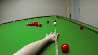 Snooker Headcam 147 Maximum Break  John Foster [upl. by Aisac]