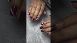 Gel Polish With Cateyes😺💅😍nailseasonsbybhoomipatel love selfcare selflove selfpampering [upl. by Ellebyam]