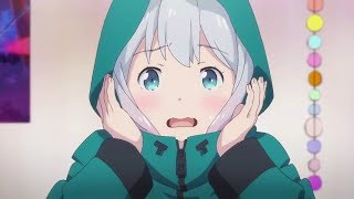 Eromanga Sensei Opening With Lyrics  HITORIGOTO by ClariS [upl. by Eelan92]