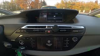 How to Change Screen Display Scheme in Citroen C4 Picasso II  2013 – 2018   Change Display Mode [upl. by Lebiram372]