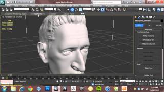 Retopology in 3DS Max 01 [upl. by Ehsom]