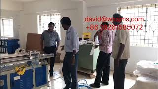 India Bangalore production of PP spun filter cartridge making machine [upl. by Roderic471]