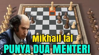 MASIH GAK MAU NYERAH Mikhail tal vs ljavdansky Vladimir 1964 [upl. by Aynatan]