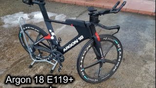 Argon 18 E119 triathlon upgrade [upl. by Audun554]