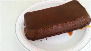 Chocolate Amaretti Flan Recipe  Italian Bonet recipe [upl. by Stannwood420]