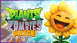 Plants vs Zombies Match NEW BETA GAMEPLAY Zombie Match [upl. by Ad]