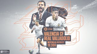 PARTIDO VALENCIA CF  REAL VALLADOLID CF JOR 31 LALIGA [upl. by Rossie]