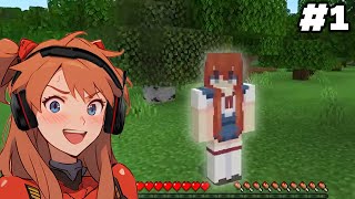 Asuka Plays Minecraft Part 1 Asuka Games [upl. by Toney961]