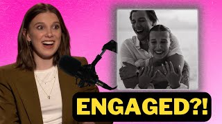 Millie Bobby Brown Engaged At 19  Hollywire [upl. by Murrell]