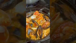 paella recipe  How to make paella  seafood paella delicious food paella cooking [upl. by Sotnas103]