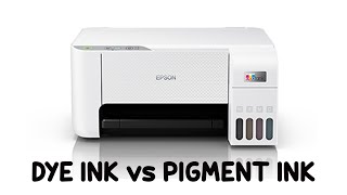 Dye Ink vs Pigment Ink  How to put Pigment Ink in EPSON L3216 and L310 [upl. by Aker]