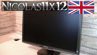 Philips 273E3LHSB 27quot LCD LED Monitor Review [upl. by Arodoeht357]