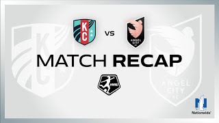 FULL HIGHLIGHTS  Kansas City Current vs Angel City FC [upl. by Barbee]