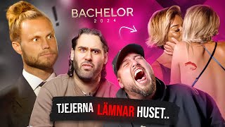 ALLA TJEJER DRAR HEM REAGERAR PÅ BACHELOR [upl. by Faucher]