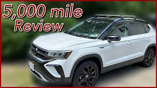 5000 mile Taos Review  2024 Volkswagen Taos SE [upl. by Essy]