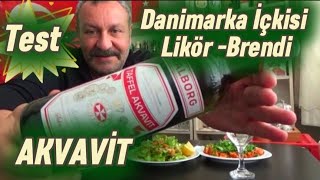 AALBORG TAFFEL AKVAVIT DANİMARKANIN ŞNAPSININ TESTİ LİKÖRBRENDİ BALYOZ GİBİ BİR İÇKİ ŞAŞIRDIM [upl. by Troc]