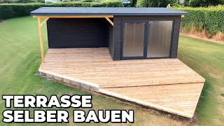 So einfach baust du eine perfekte Terrasse garten diy [upl. by Maxentia863]